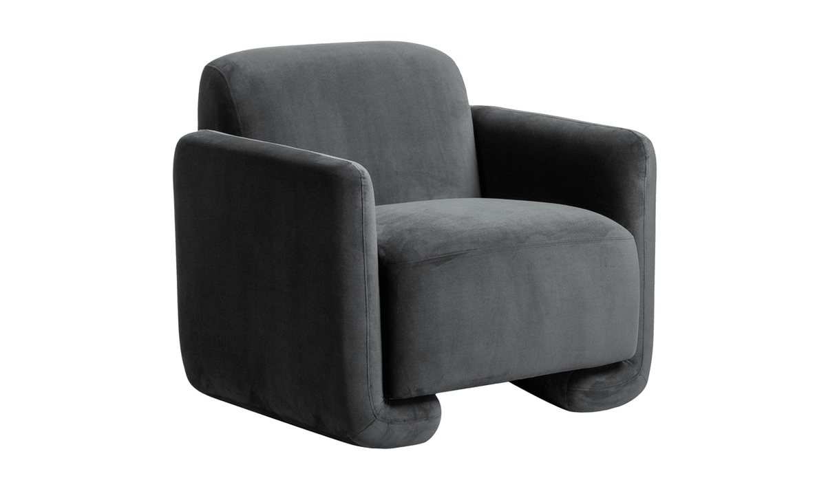Fallon Accent Chair Shadow Grey Chairs| Moe's Home