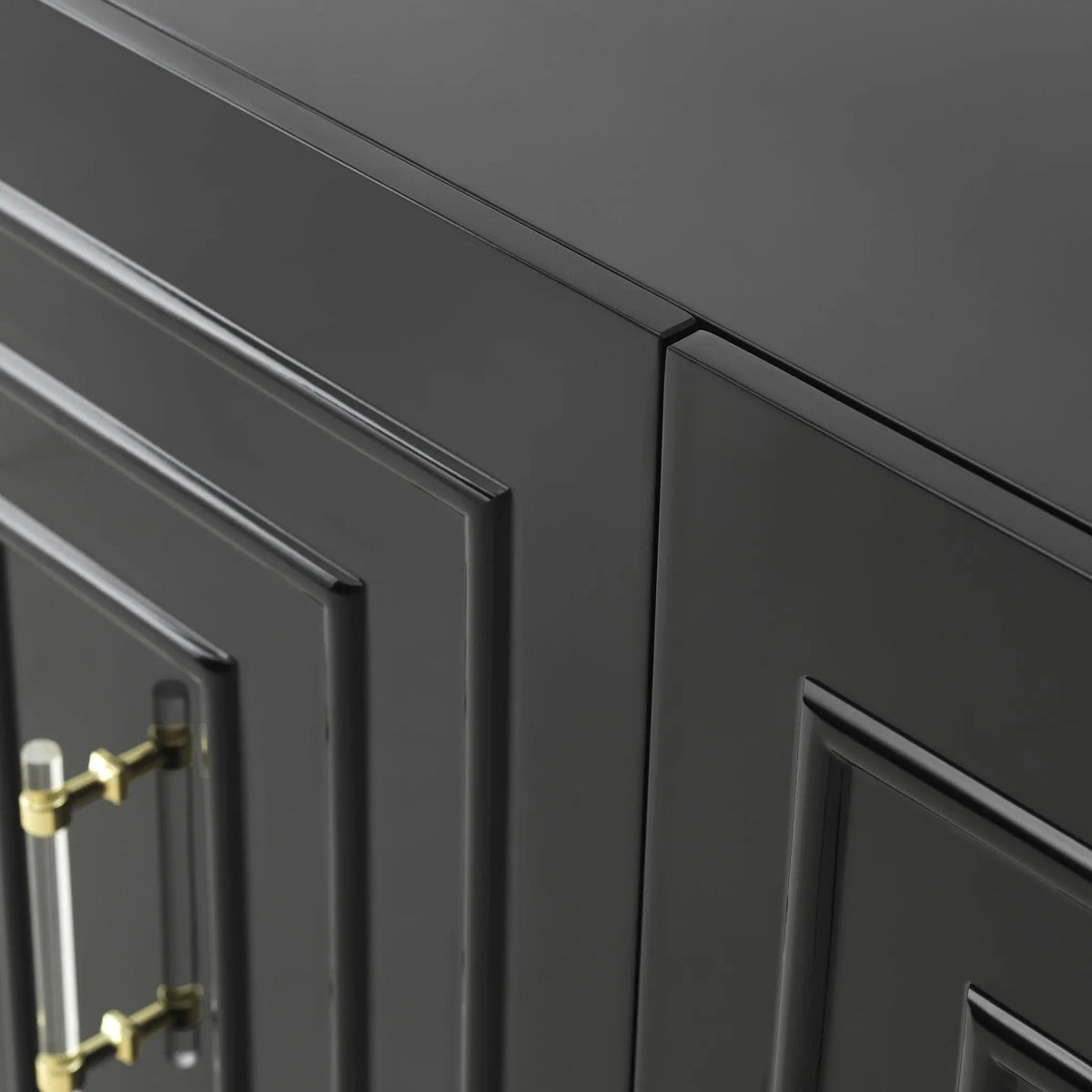 Famke Black Lacquer Buffet Server| TOV