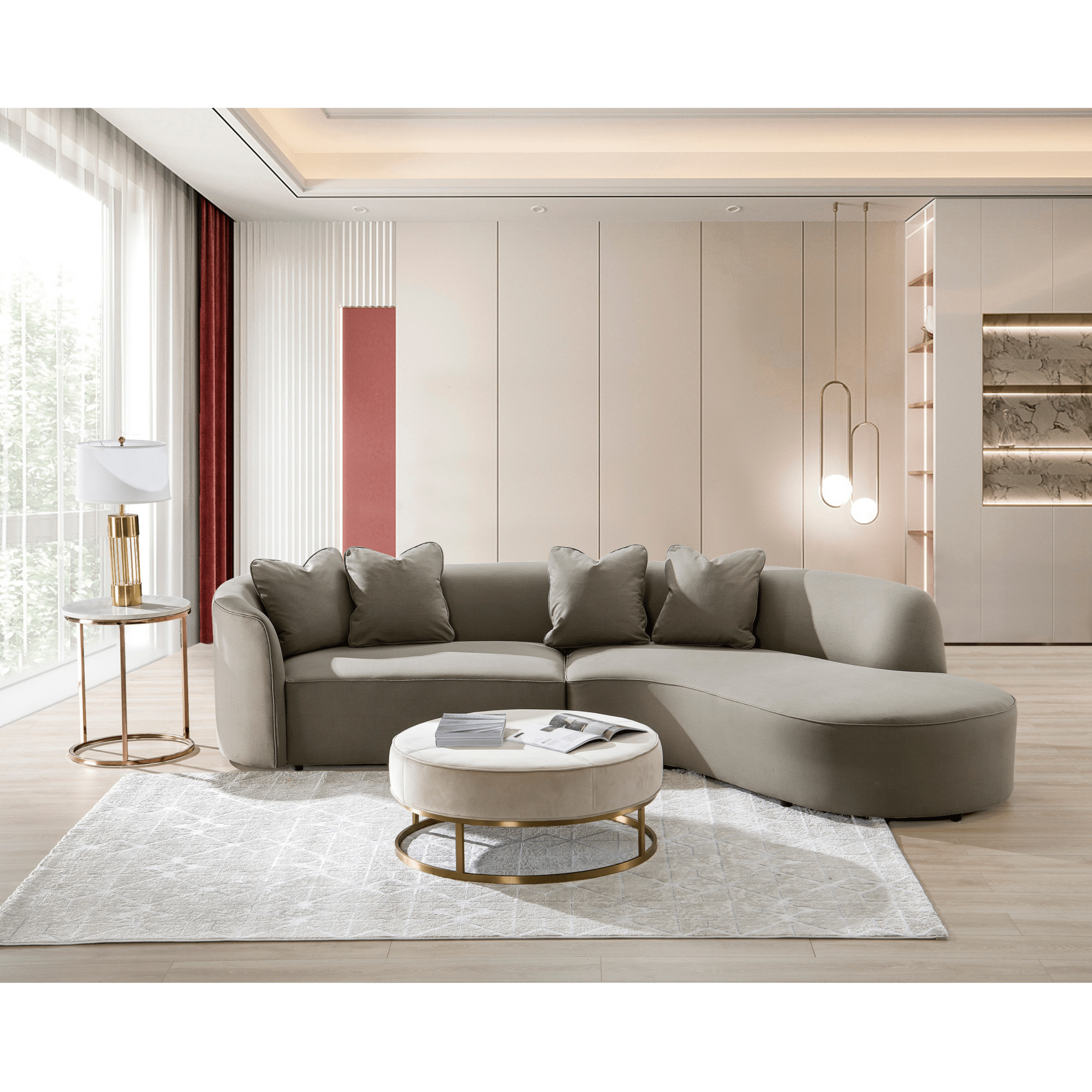 Farah Sectional Sectionals| Roots Furniture