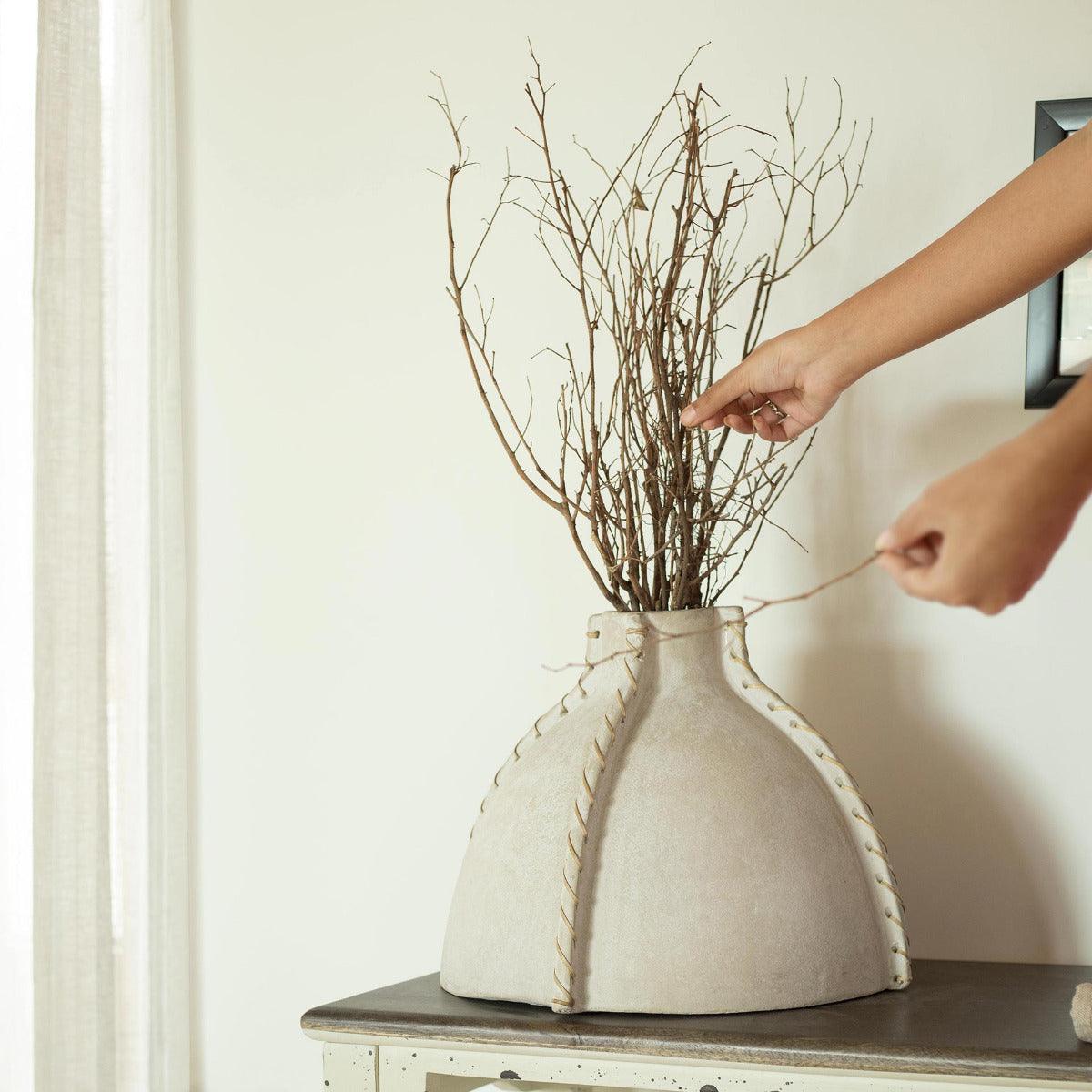 Farmhouse Flair Ecomix Vase - Short Vases and Jars| Roots Furniture