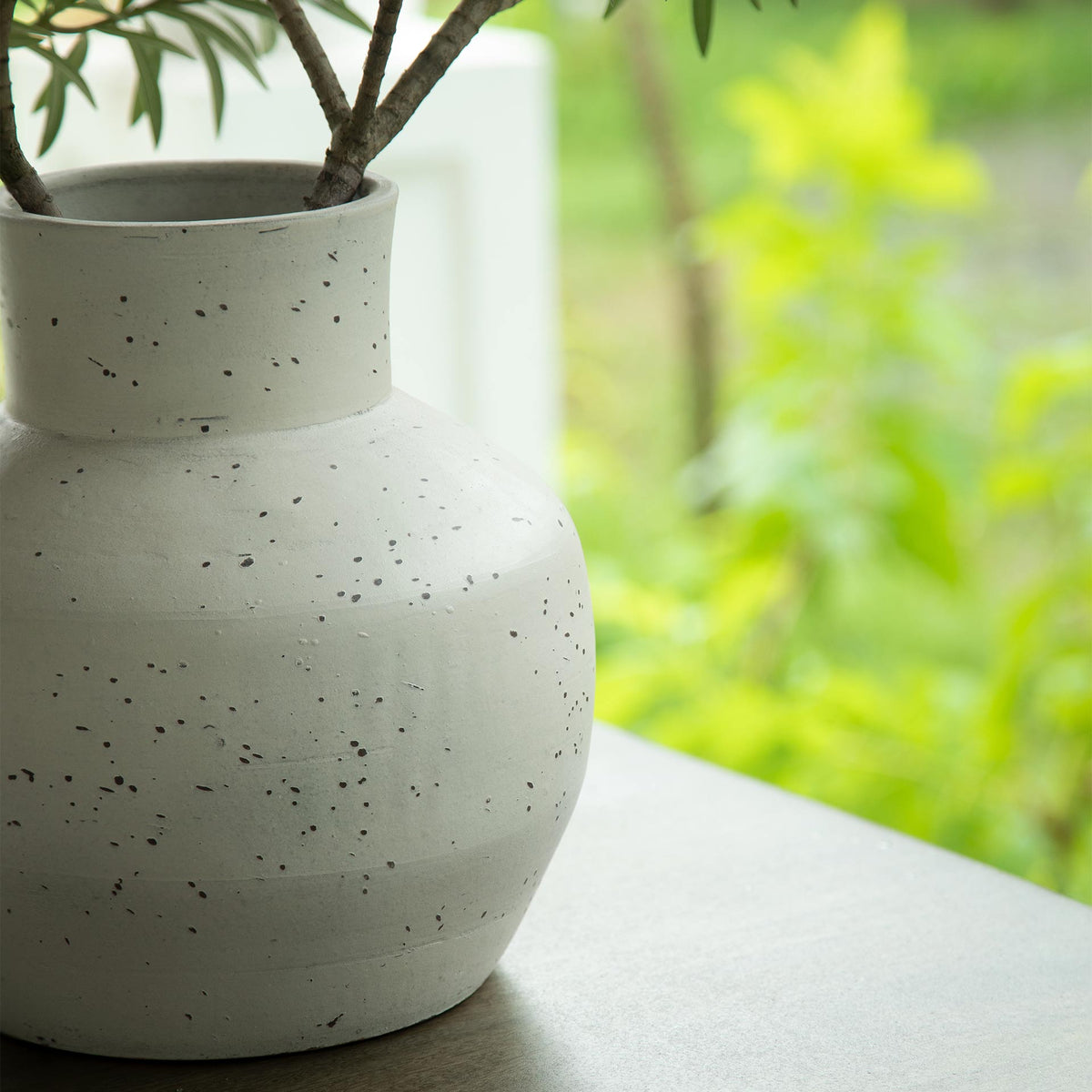 Farmhouse Flair Terracotta Vase - Short Vases and Jars| Roots Furniture