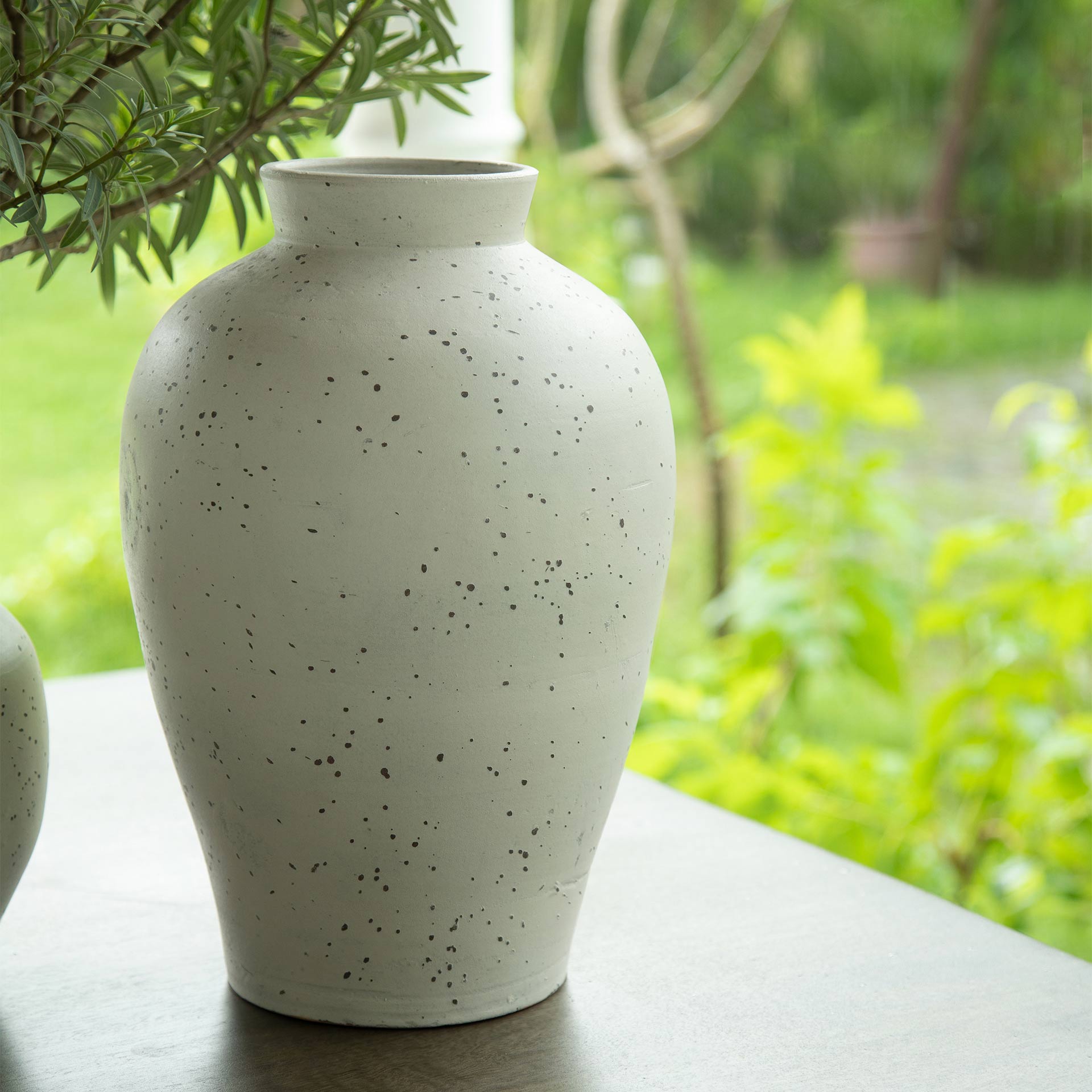 Farmhouse Flair Terracotta Vase - Tall Vases and Jars| Roots Furniture