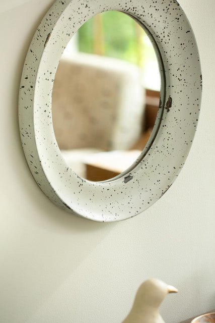 Farmhouse Flair Wall Mirror - Round Mirrors| Roots Furniture