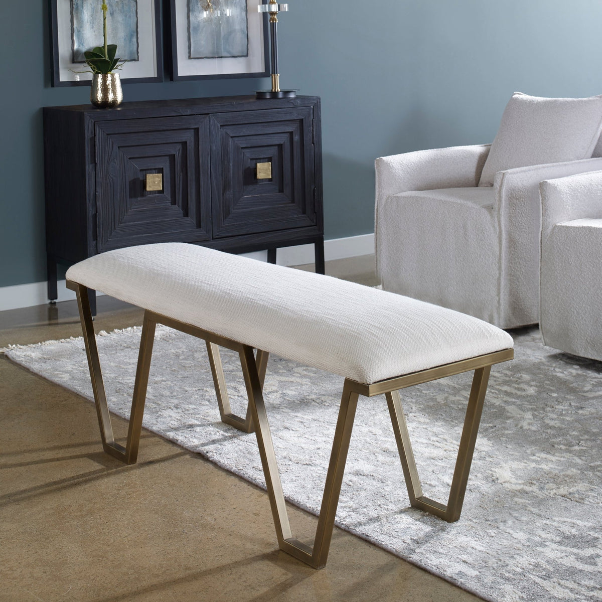 Farrah Bench Benches| Uttermost