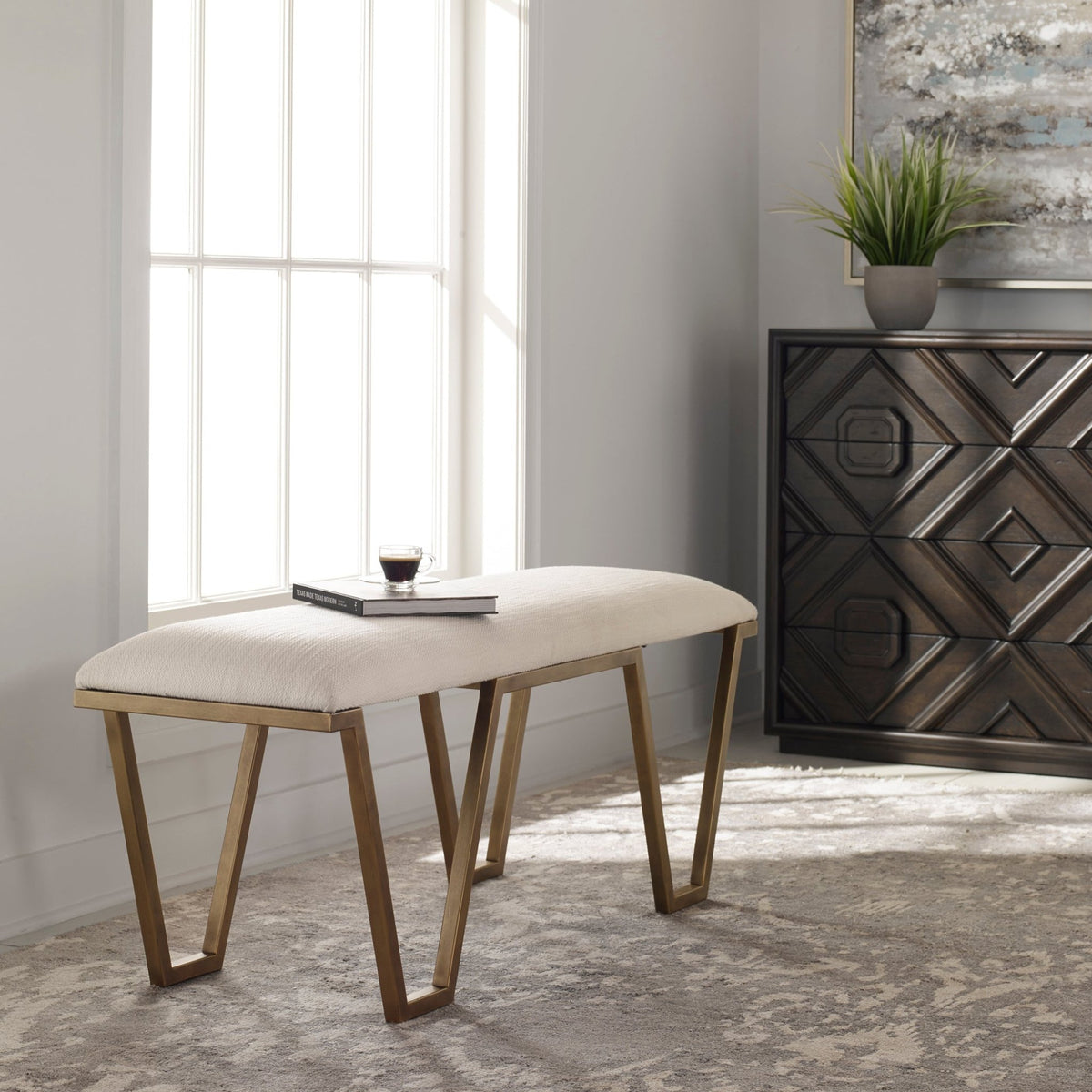 Farrah Bench Benches| Uttermost