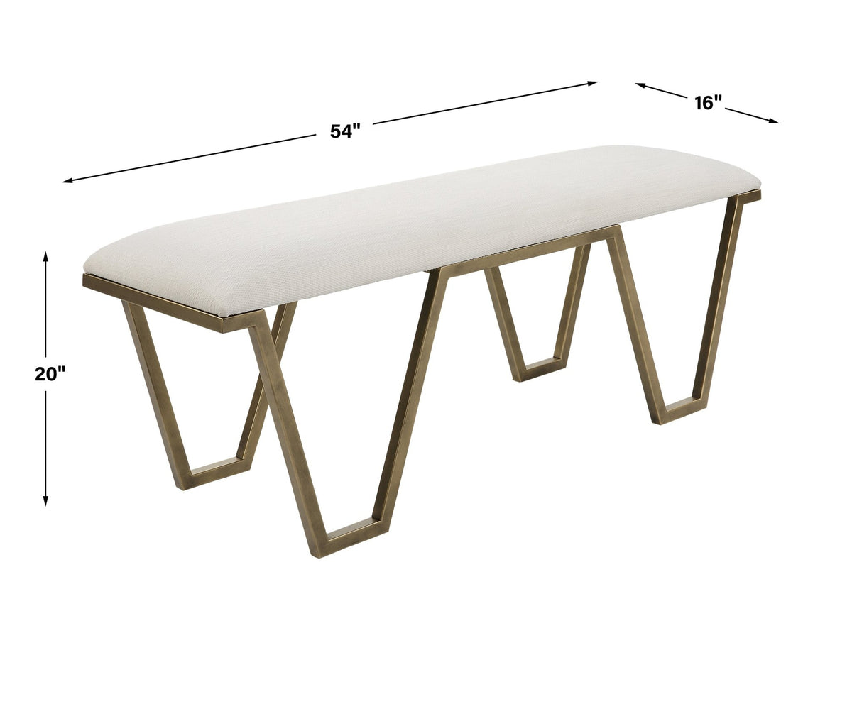Farrah Bench Benches| Uttermost