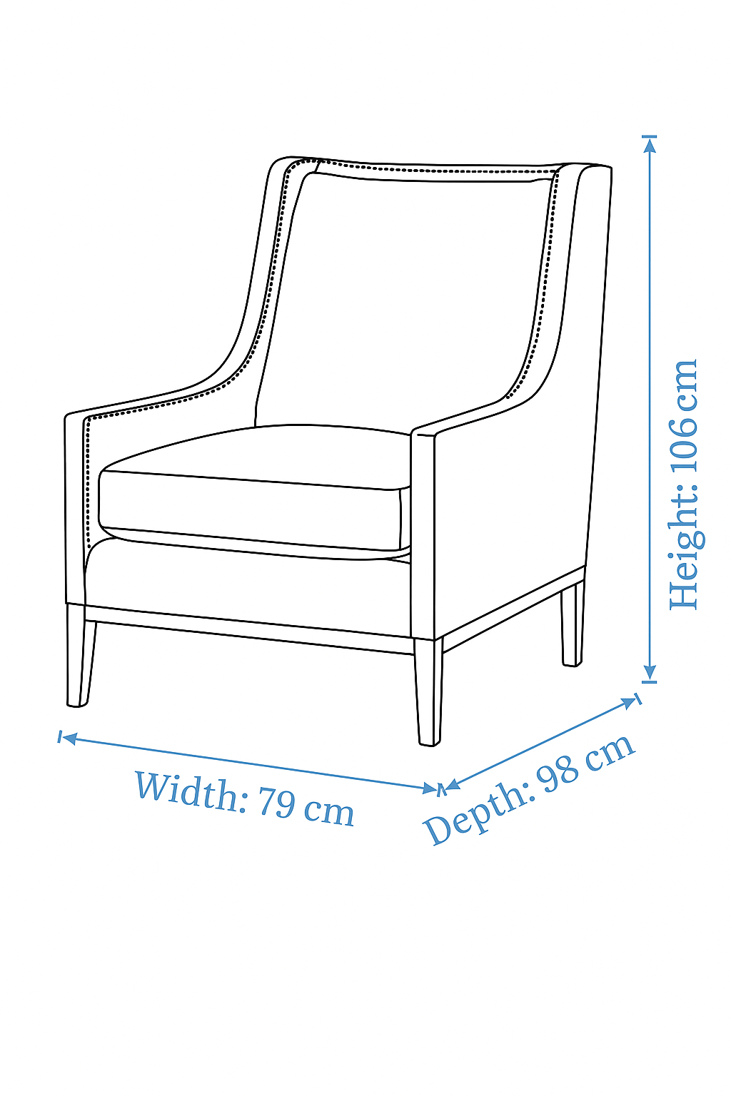 Fatima Roze Accent Chair Chairs| Roots Furniture
