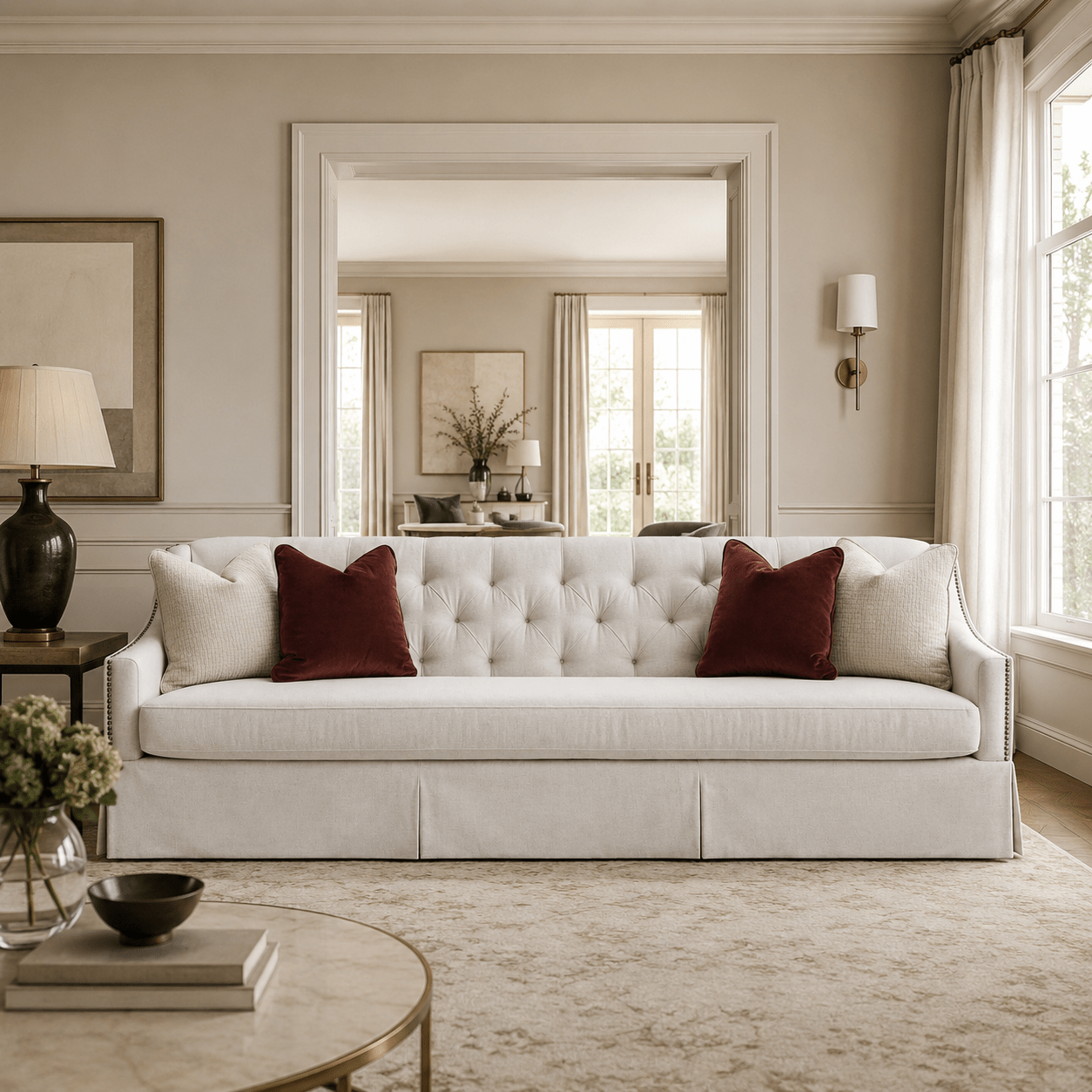 Fatima Roze XL Sofa XL Sofas| Roots Furniture