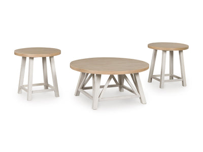 Fawndell Occasional Table Set (3/CN) - Al Rugaib Furniture