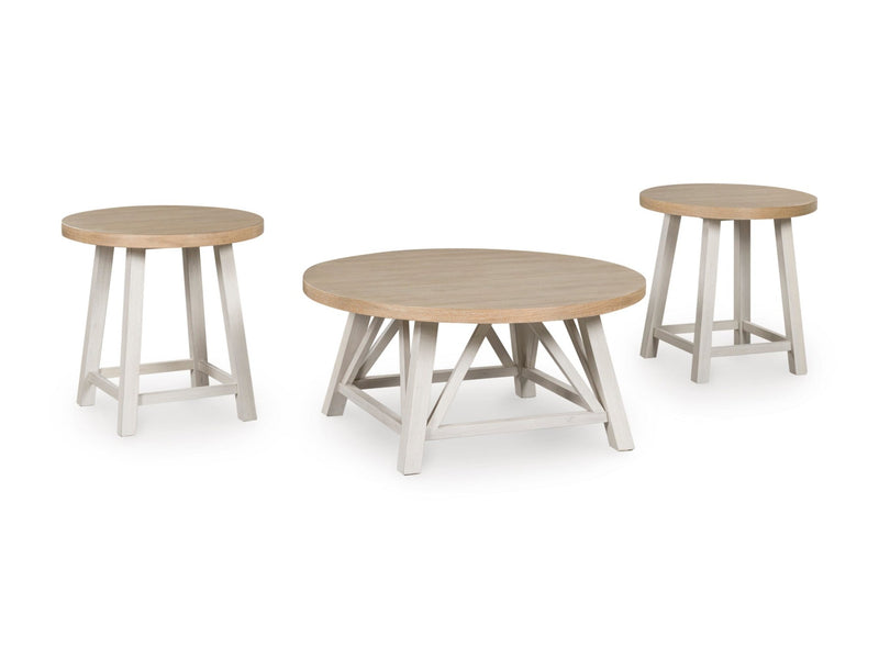 Fawndell Occasional Table Set (3/CN) - Al Rugaib Furniture