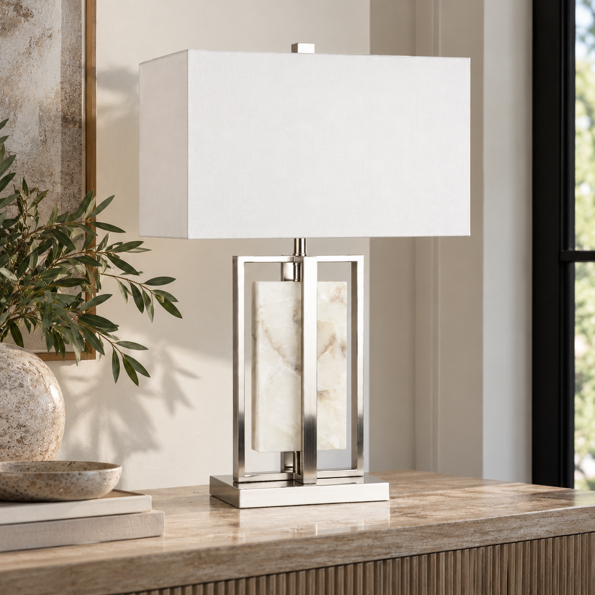 Obelisk Table Lamp