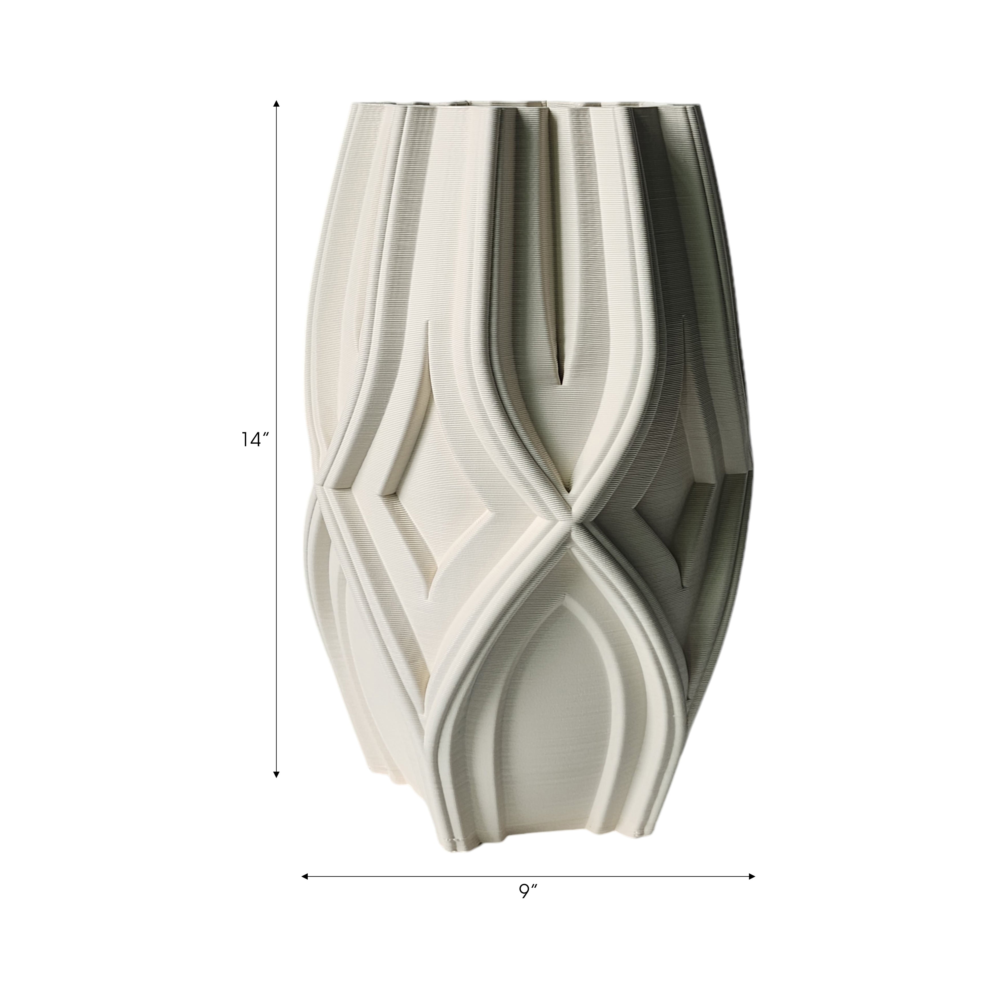 مزهرية سالفورد المطبوعة ثلاثية الأبعاد Salford 3d Printed Vase