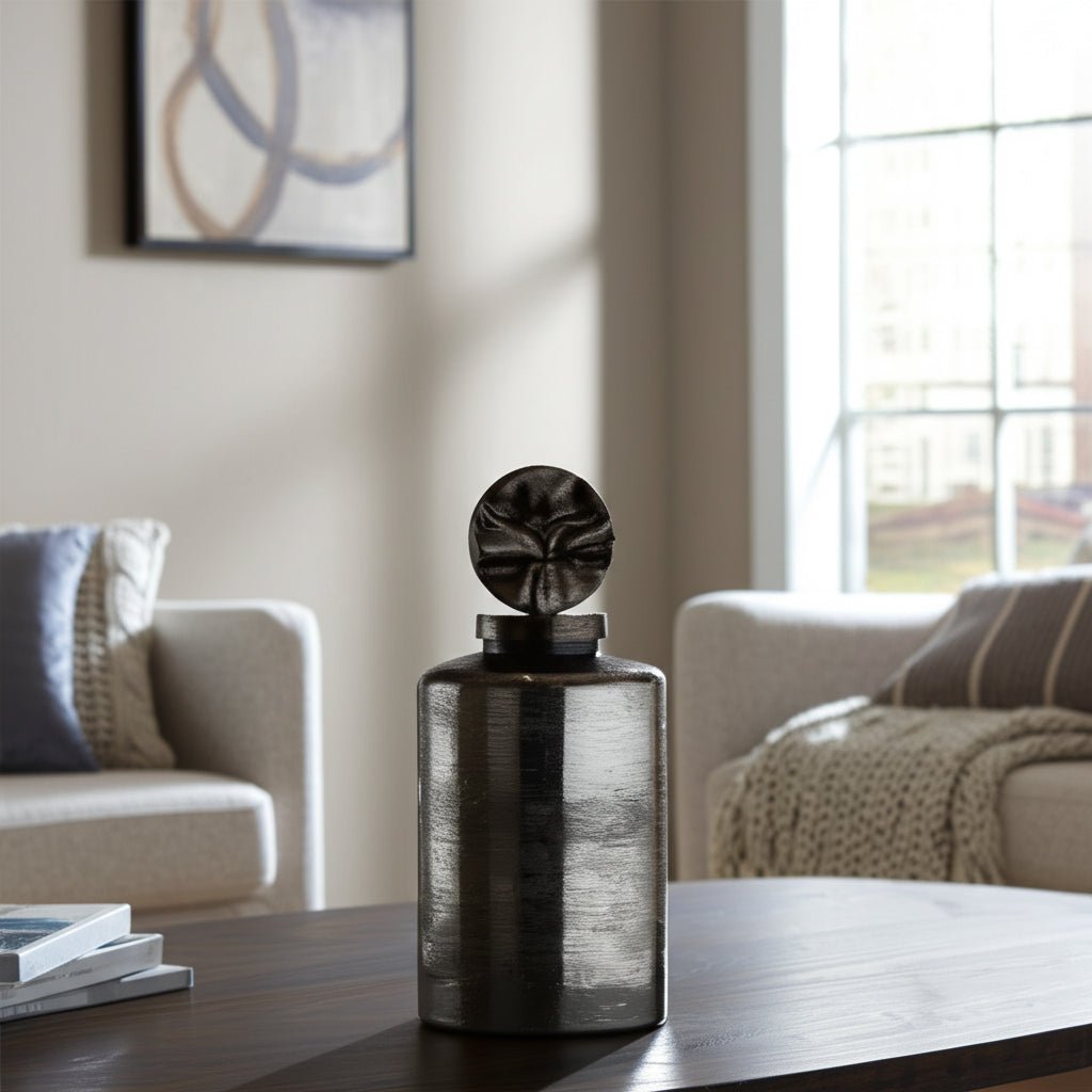 Feist Container With Topper Vases and Jars| Sagebrook Home