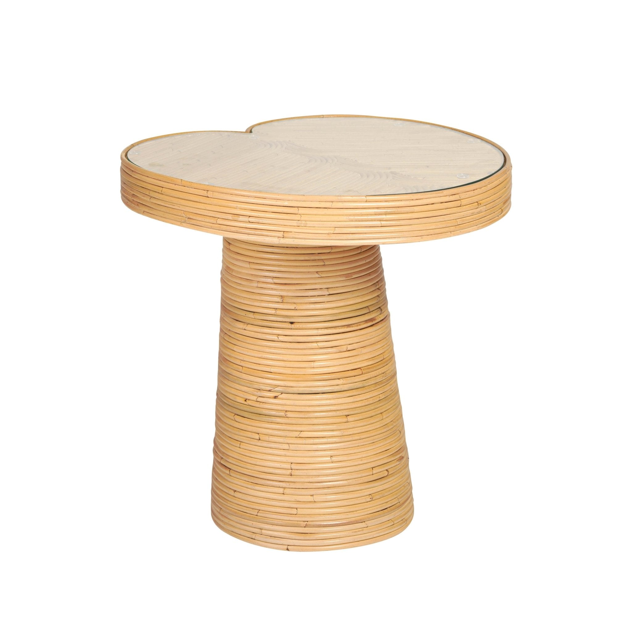 Felicia Tall Lilypad Side Table End Tables| TOV
