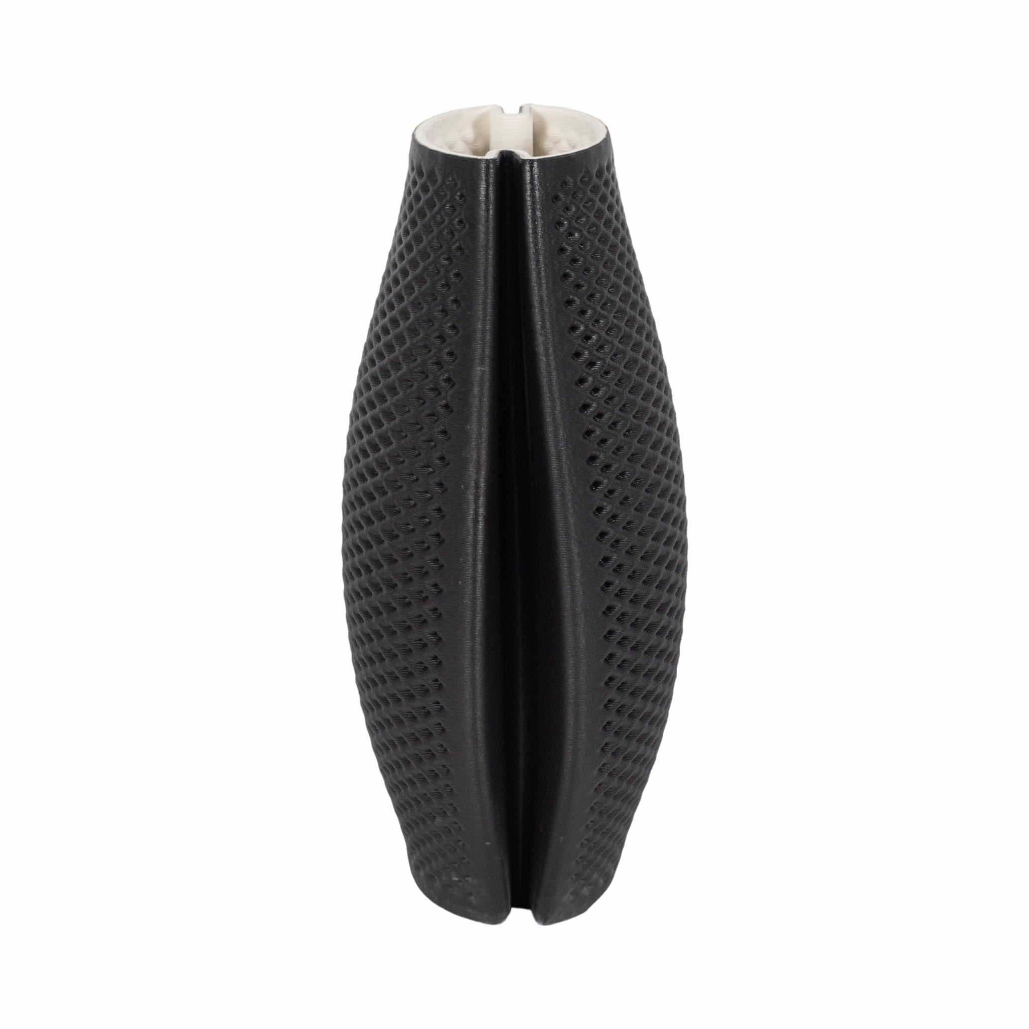 Fernando 3d Printed Vase, Black Vases and Jars| Sagebrook Home