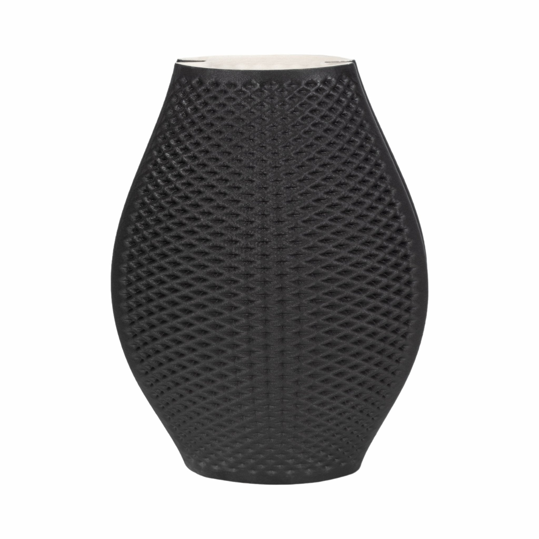 Fernando 3d Printed Vase, Black Vases and Jars| Sagebrook Home
