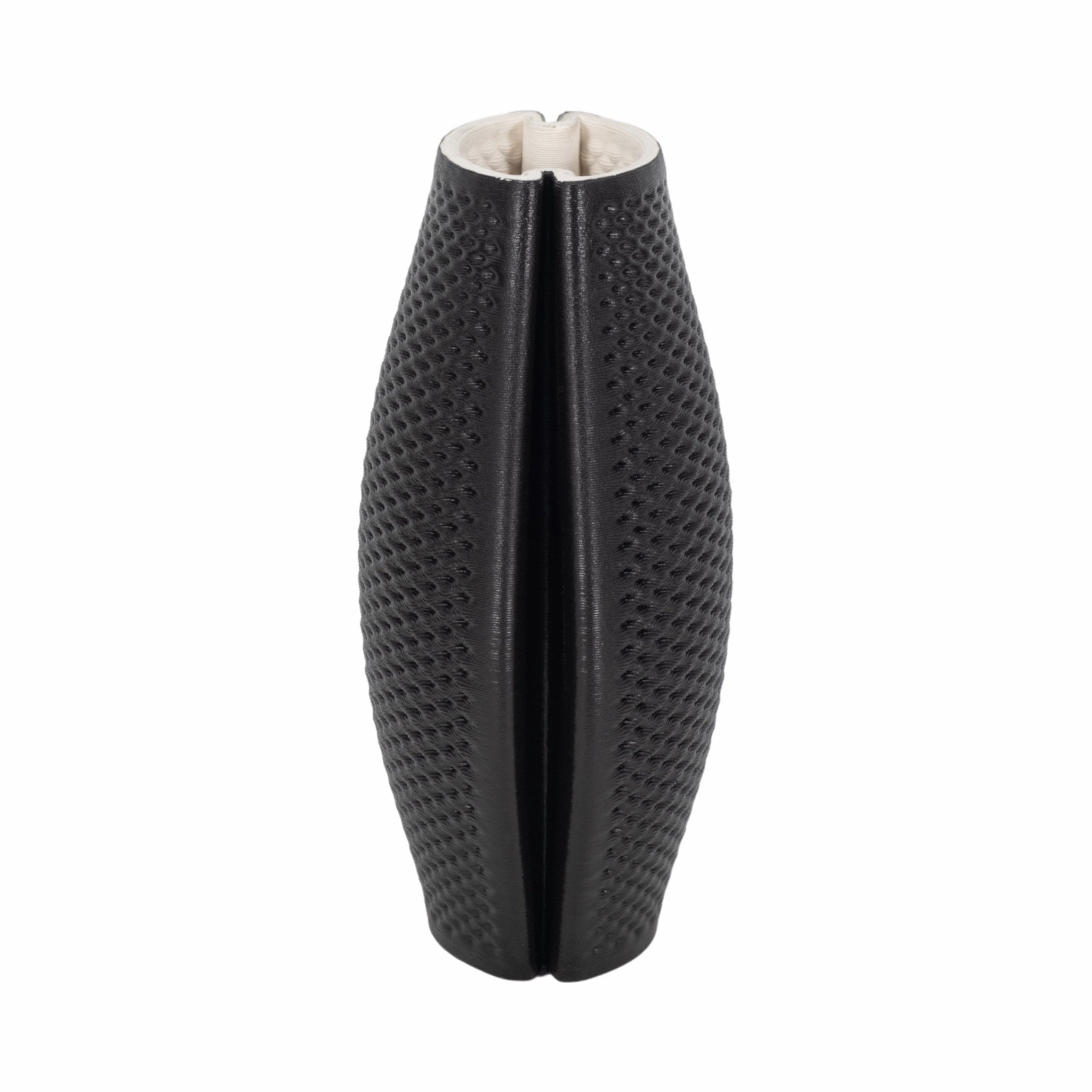 Fernando 3d Printed Vase, Black Vases and Jars| Sagebrook Home