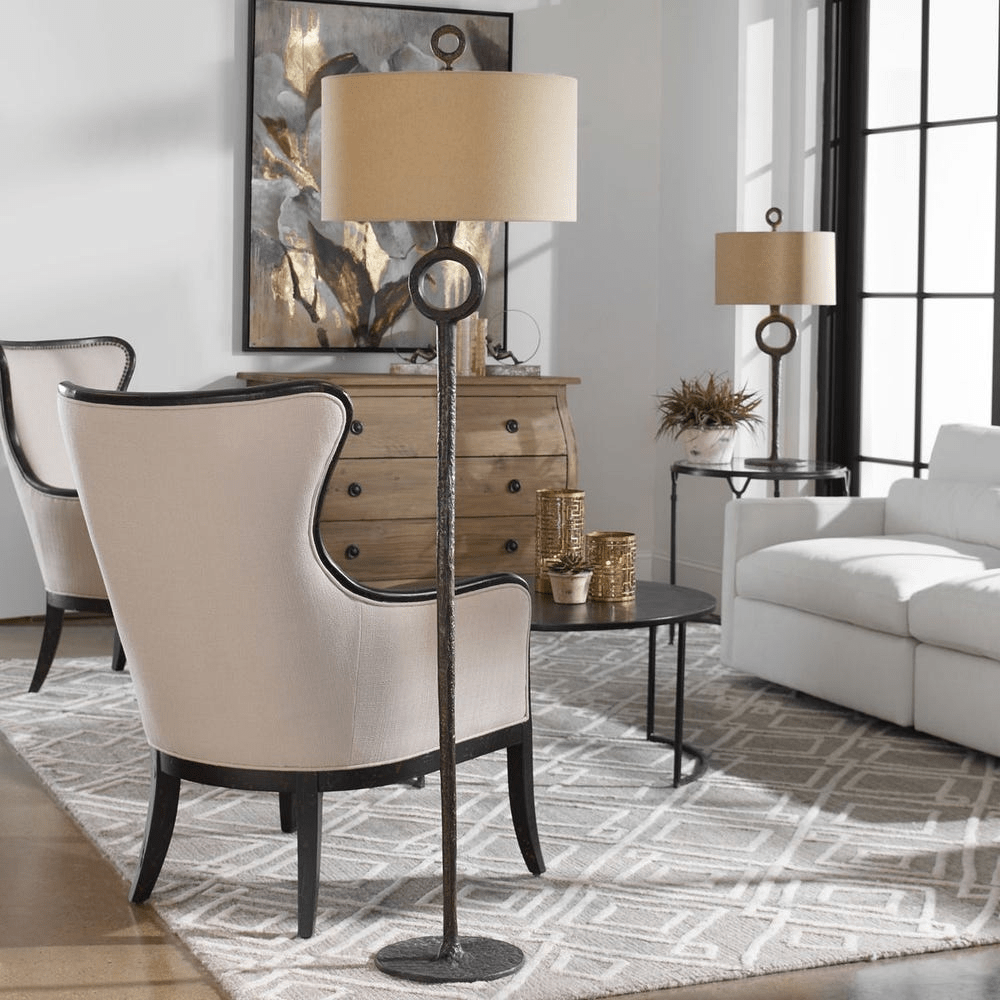 Ferro Floor Lamp Floor lamps| Uttermost