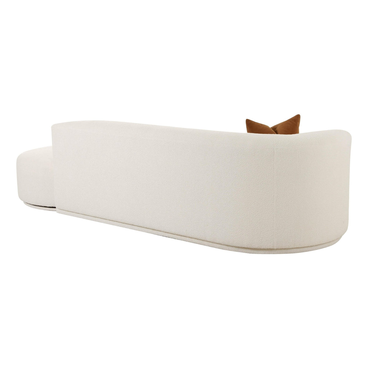 Fickle Cream Boucle 2-Piece Chaise Modular LAF Sofa Sofas & Loveseats| TOV