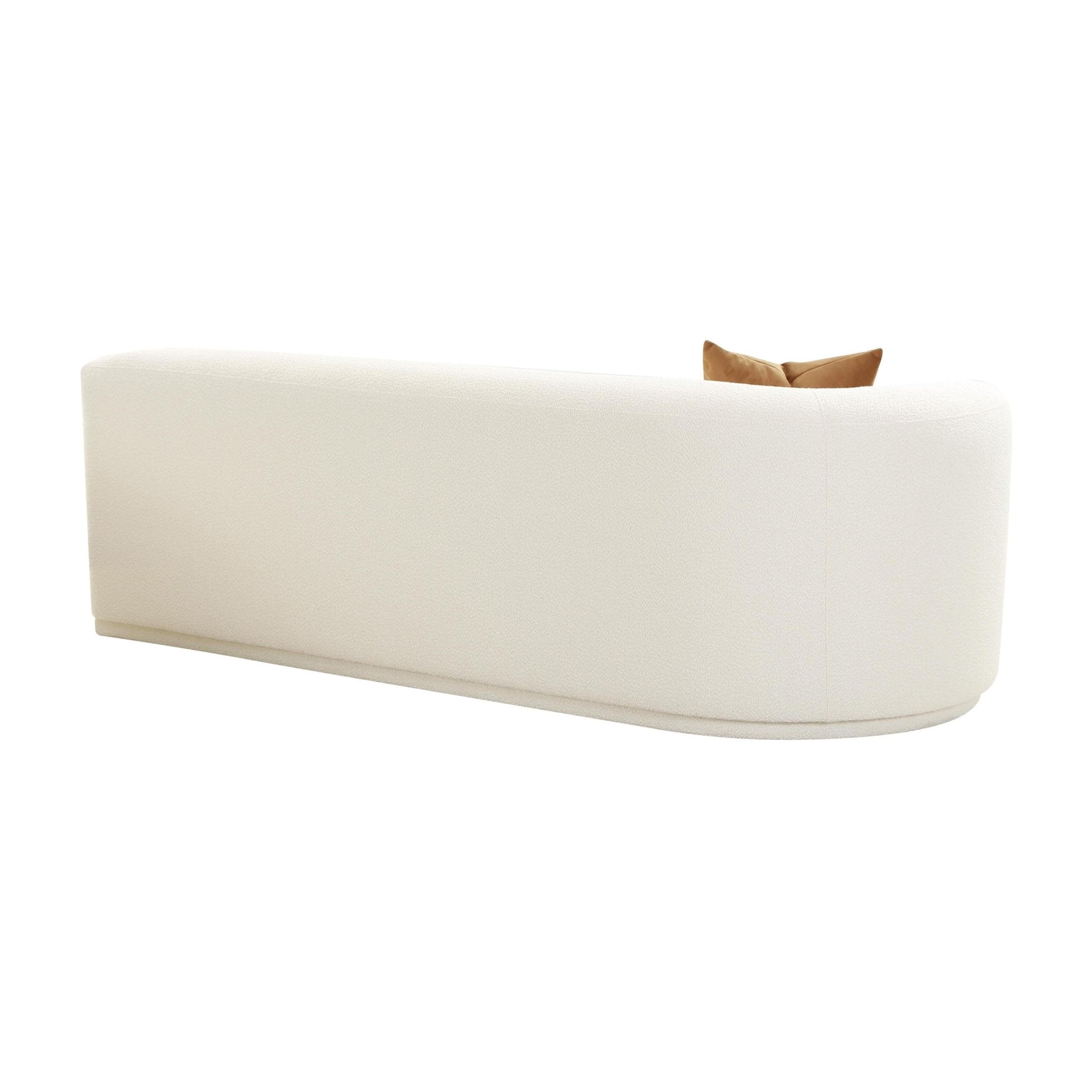 Fickle Cream Boucle Modular LAF Loveseat Sofas & Loveseats| TOV