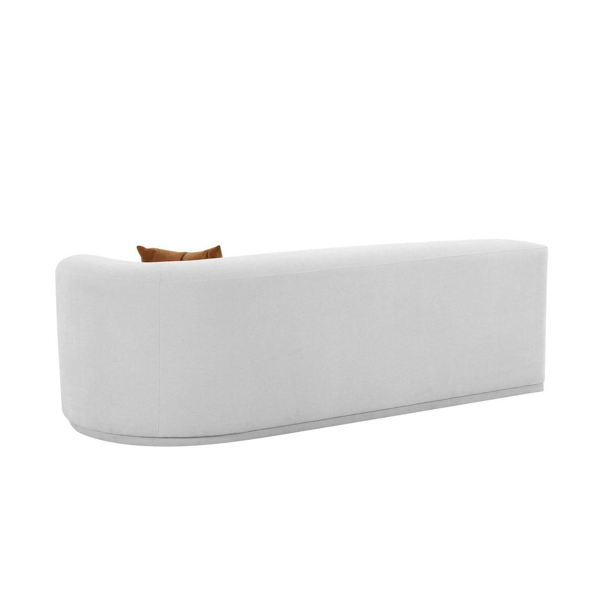Fickle Grey Velvet Modular RAF Loveseat Sofas & Loveseats| TOV
