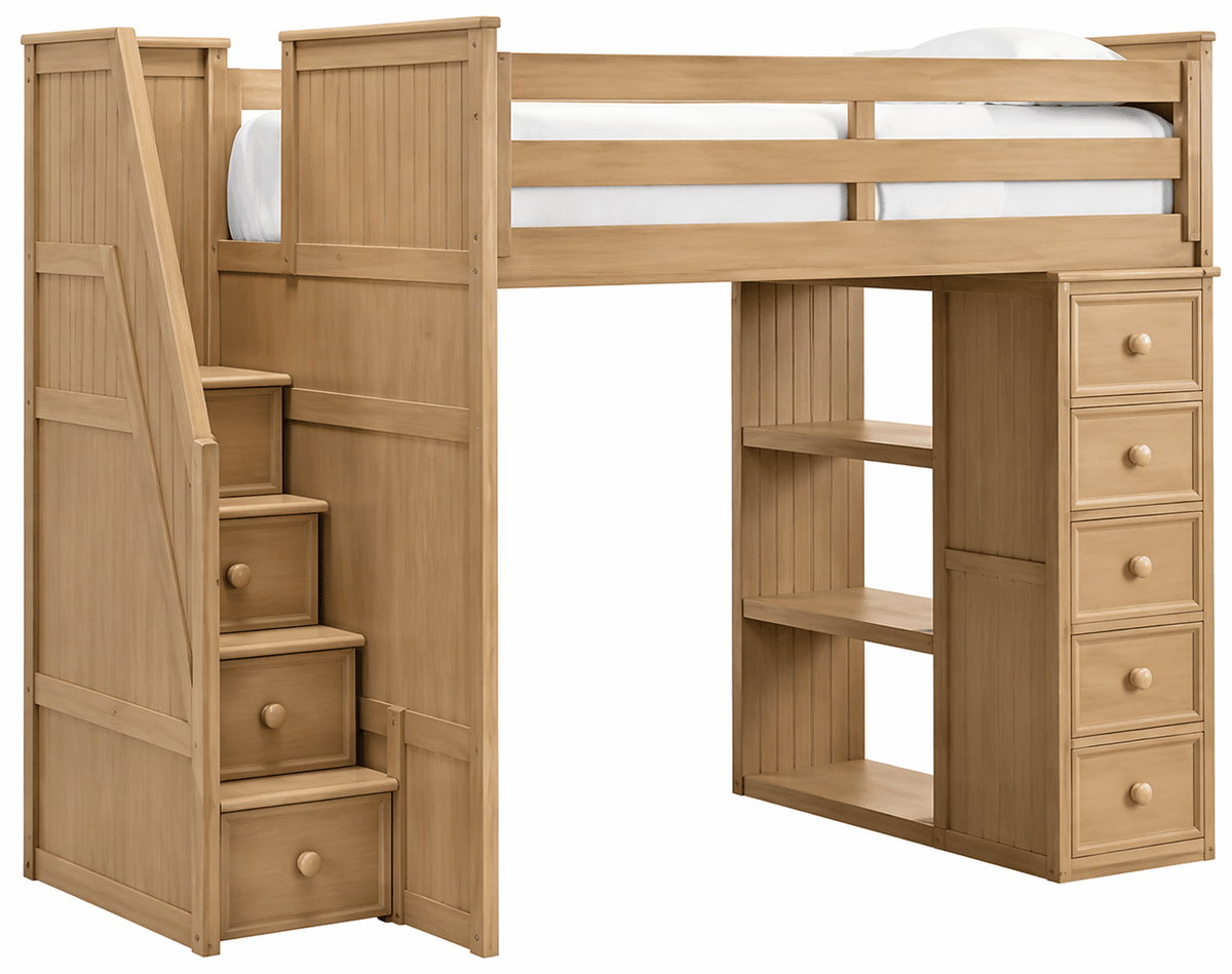 Fillmore Stair Full Loft Beds| Roots Furniture
