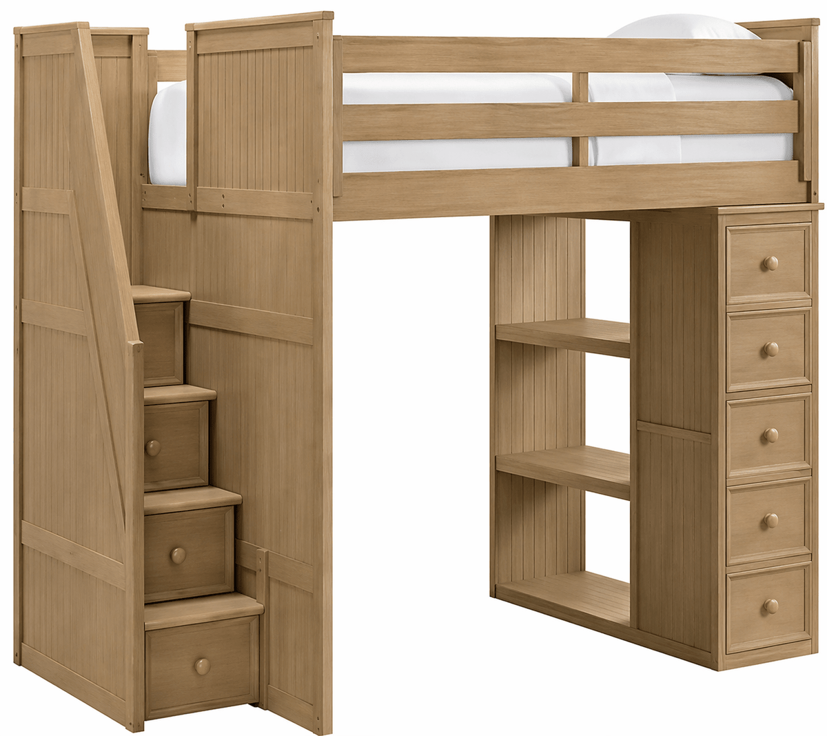 Fillmore Stair Twin Loft Beds| Roots Furniture