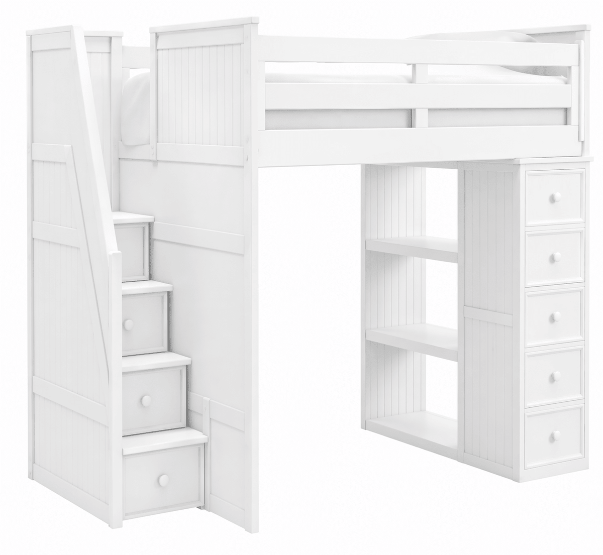 Fillmore Stair Twin Loft Beds| Roots Furniture