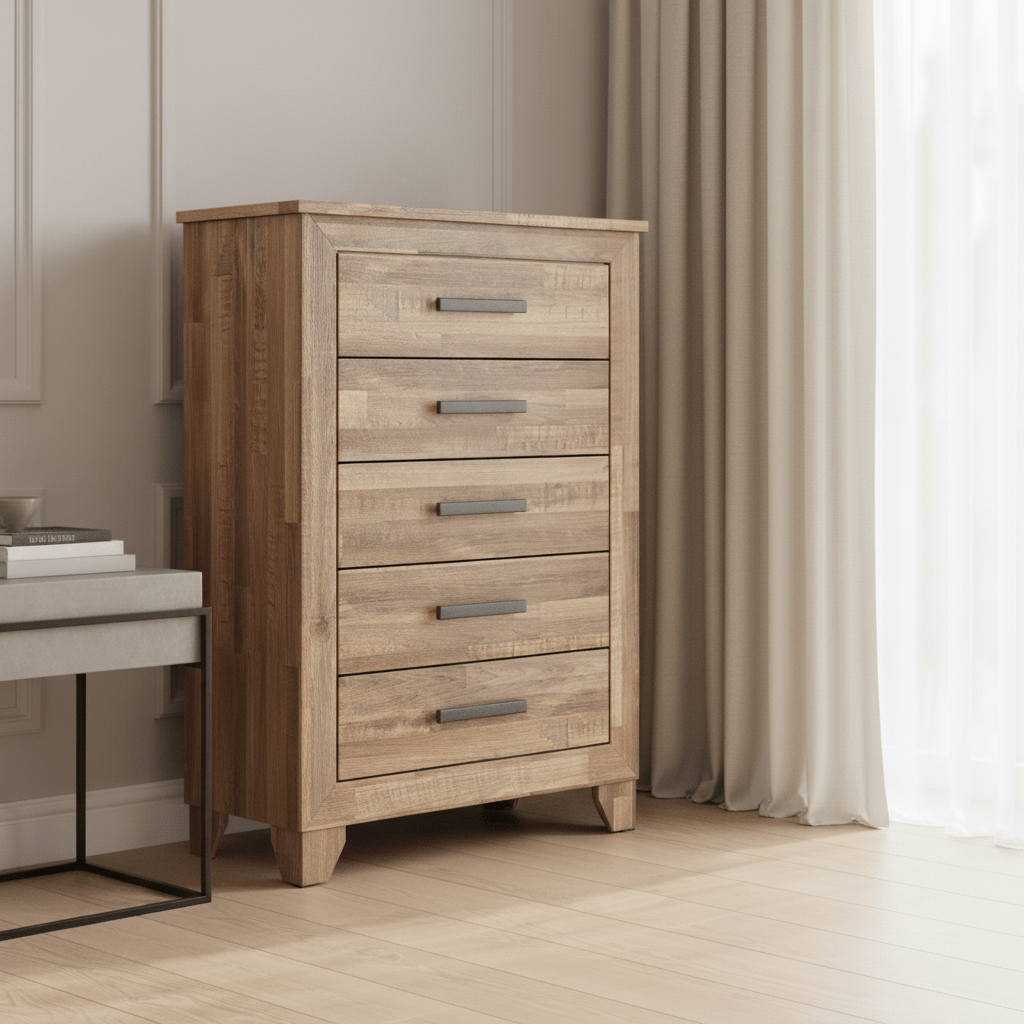 Finaria Five Drawer Chest Cabinets & Chests| Ashley Homestore