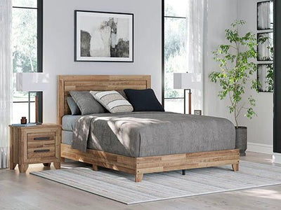 Finaria Queen Panel Bedroom - Al Rugaib Furniture