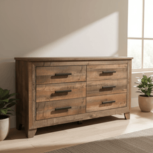 Finaria Six Drawer Dresser