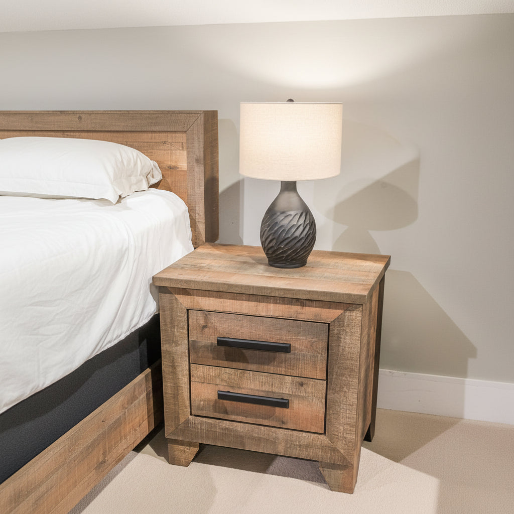 Finaria Two Drawer Night Stand Nightstands| Ashley Homestore