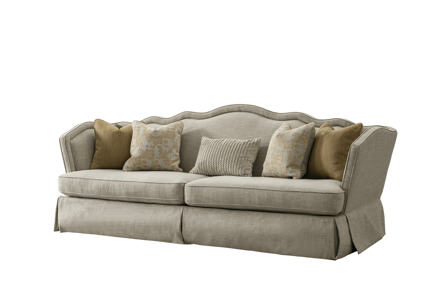 Finest Beige 4 Seater Sofa (278cm) Sofas & Loveseats| AlRugaib Furniture
