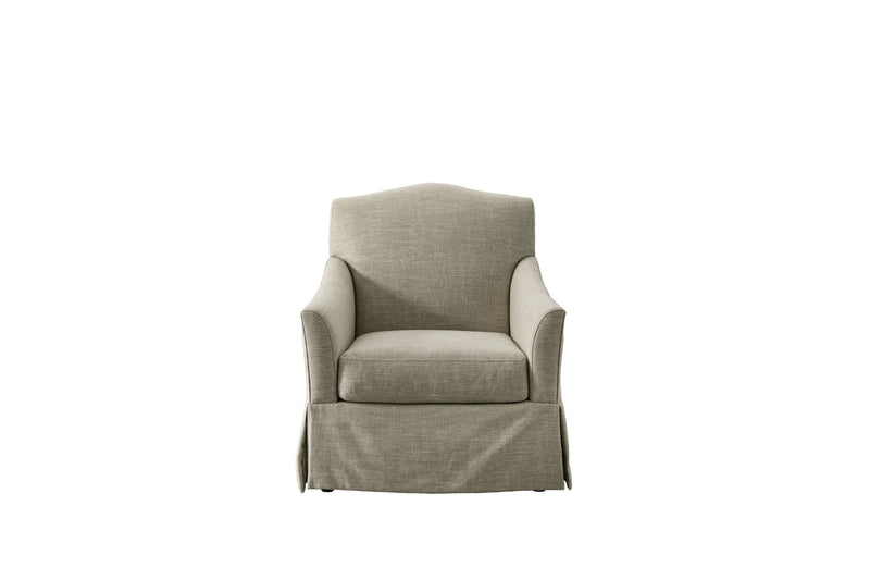 Finest Beige Arm Chair (82cm) - Al Rugaib Furniture