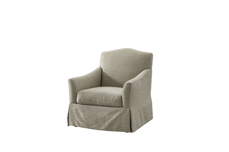 Finest Beige Arm Chair (82cm) - Al Rugaib Furniture