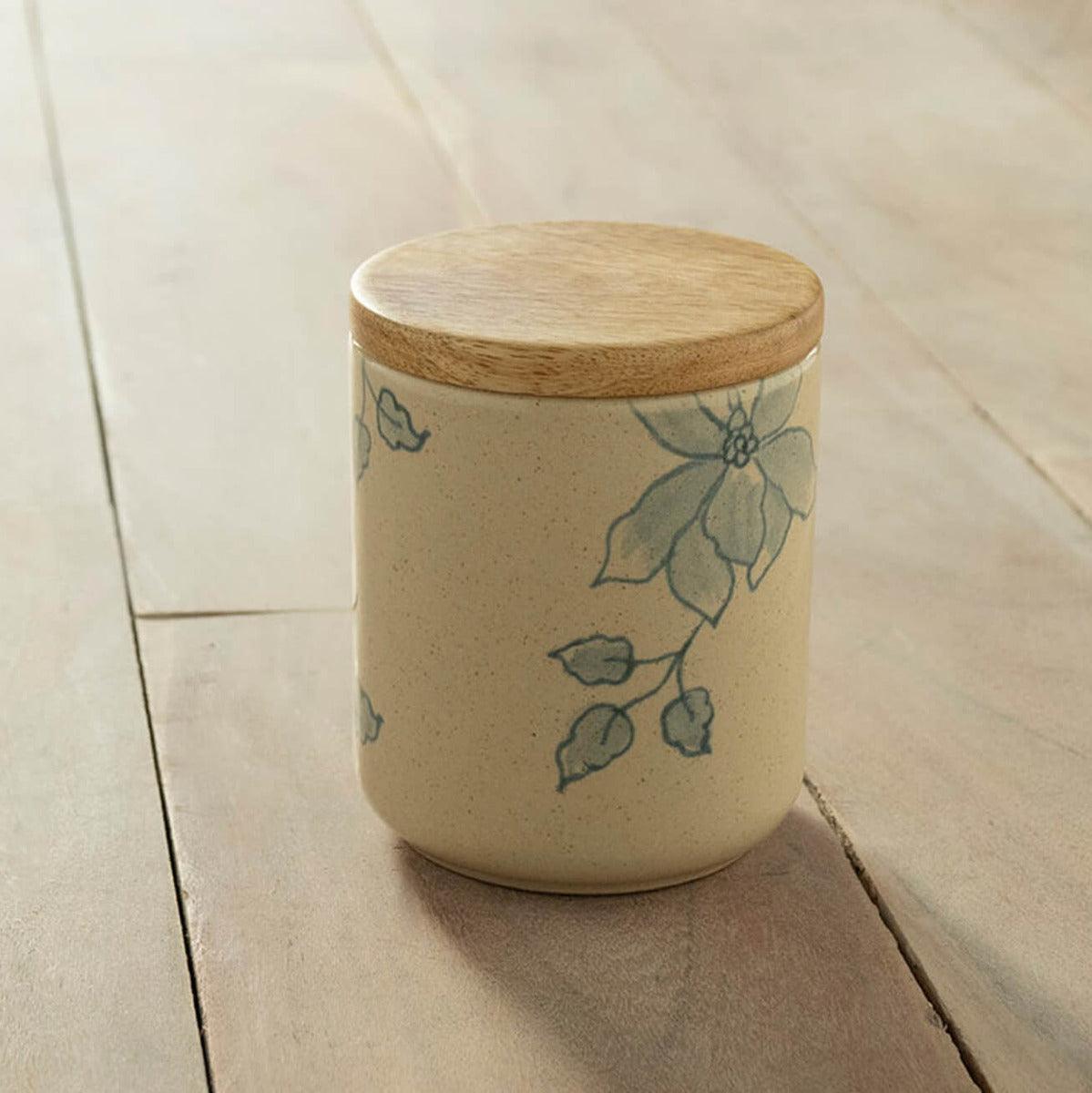 Fiore Ceramic Jar Small Bottles & Containers| Roots Furniture