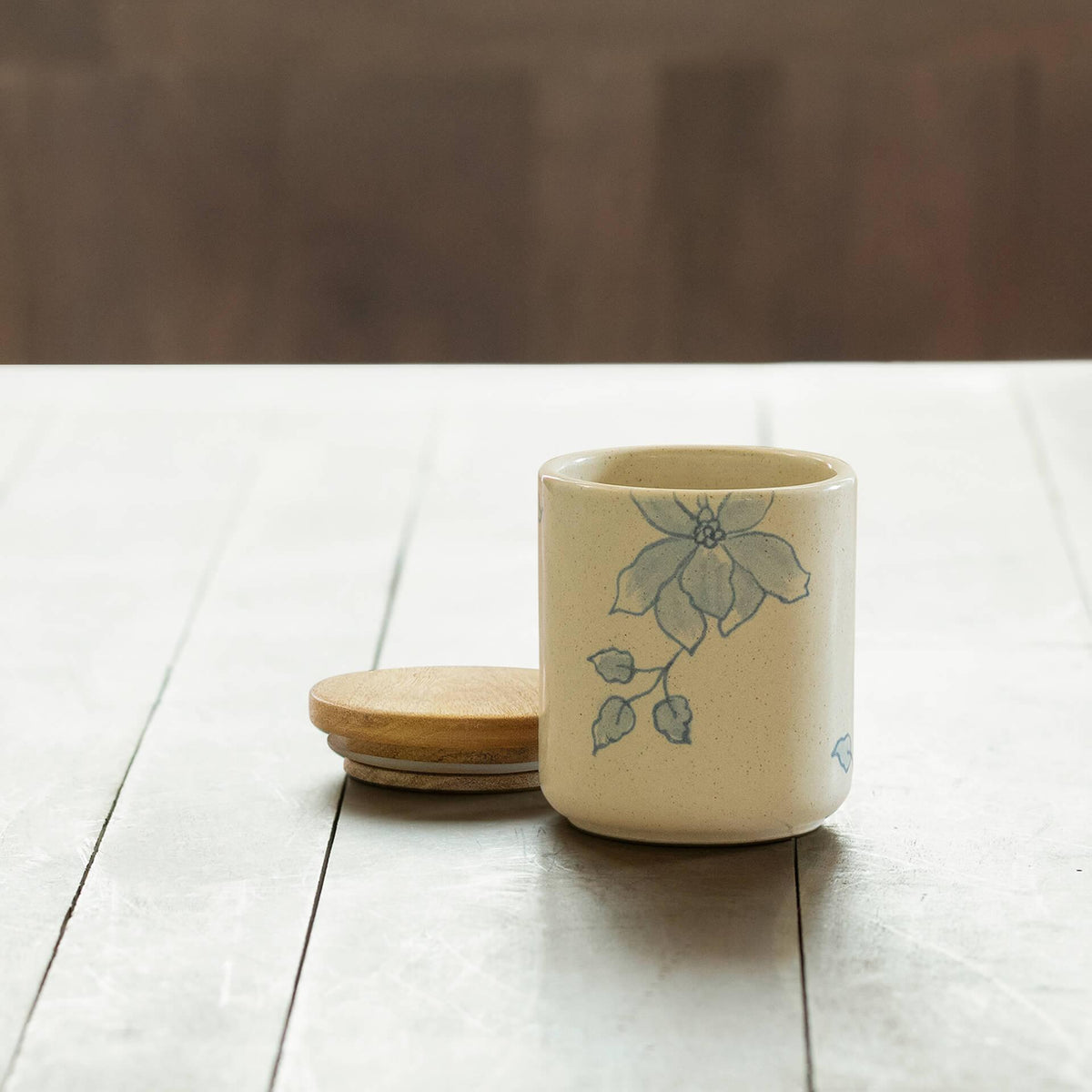 Fiore Ceramic Jar Small Bottles & Containers| Roots Furniture