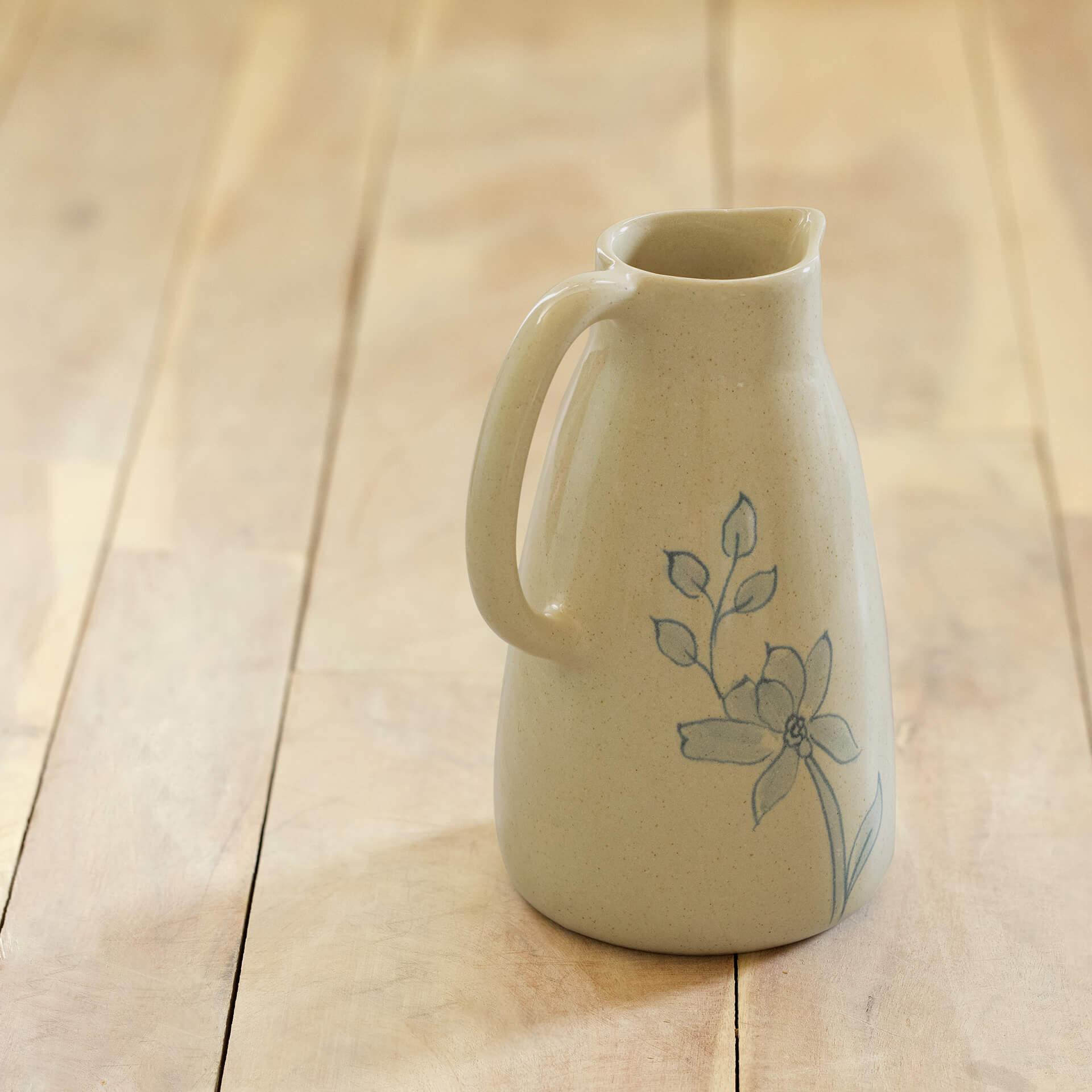 Fiore Ceramic Jug Bottles & Containers| Roots Furniture