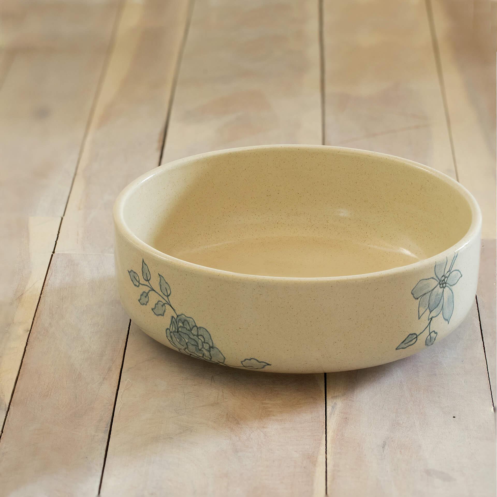 Fiore Ceramic Serving Bowl Box| Roots Furniture