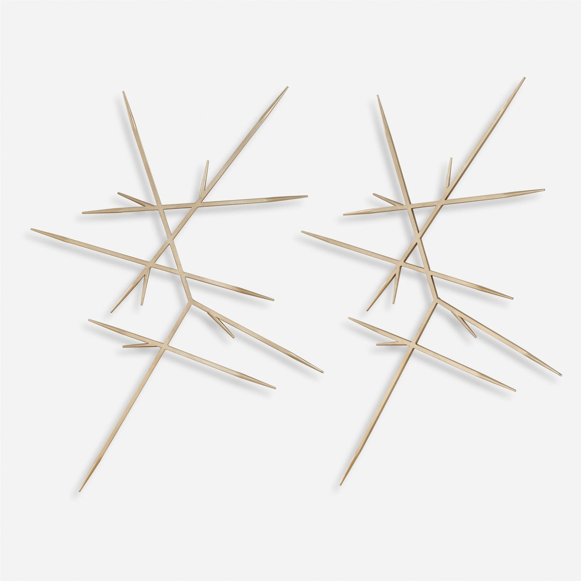Fireworks Silver Wall Decor, S/2 Wall Decors| Uttermost