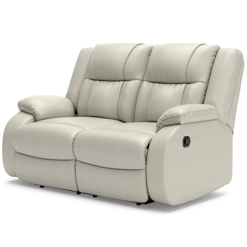 First Base Reclining Loveseat - Al Rugaib Furniture
