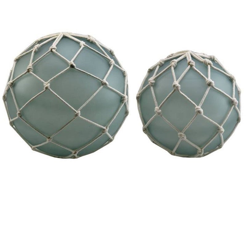Fisher Buoys Decoration Wrapped with Bleached Rope - Al Rugaib Furniture