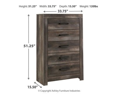 Five Drawer Chest Cabinets & Chests| Ashley Homestore