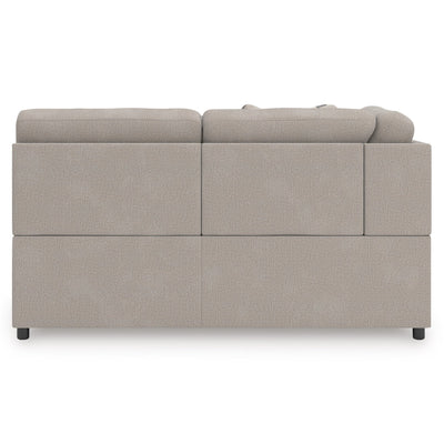 Flaglere  Armless Loveseat with Wedge - Al Rugaib Furniture