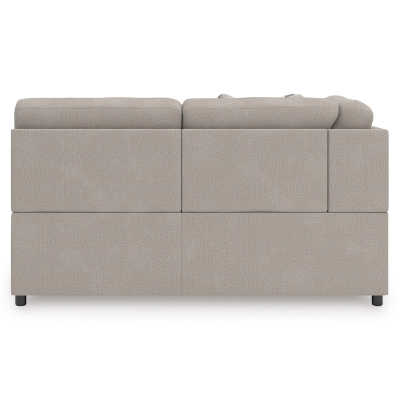 Flaglere  Armless Loveseat with Wedge - Al Rugaib Furniture