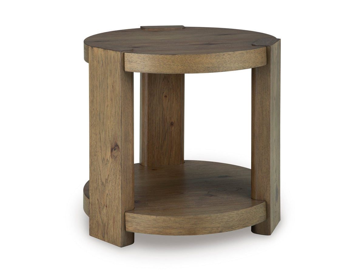 Flangren Round End Table End Tables| Ashley Homestore