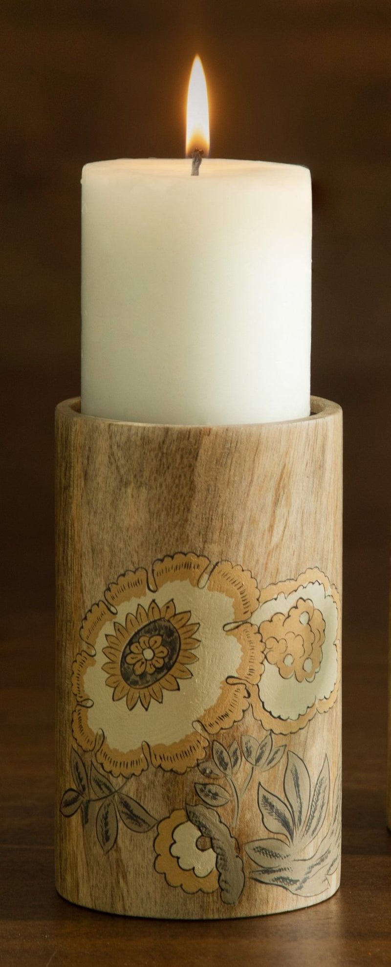 Fleur D or Candle Stand Large - Al Rugaib Furniture