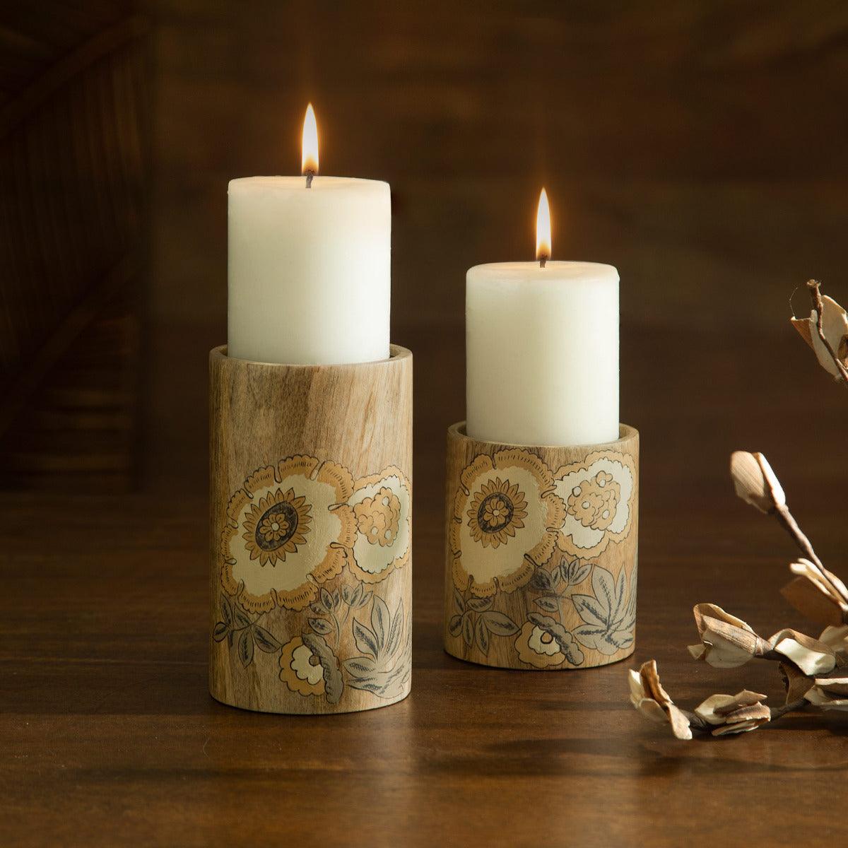 Fleur D or Candle Stand Large Candle Holders| Roots Furniture