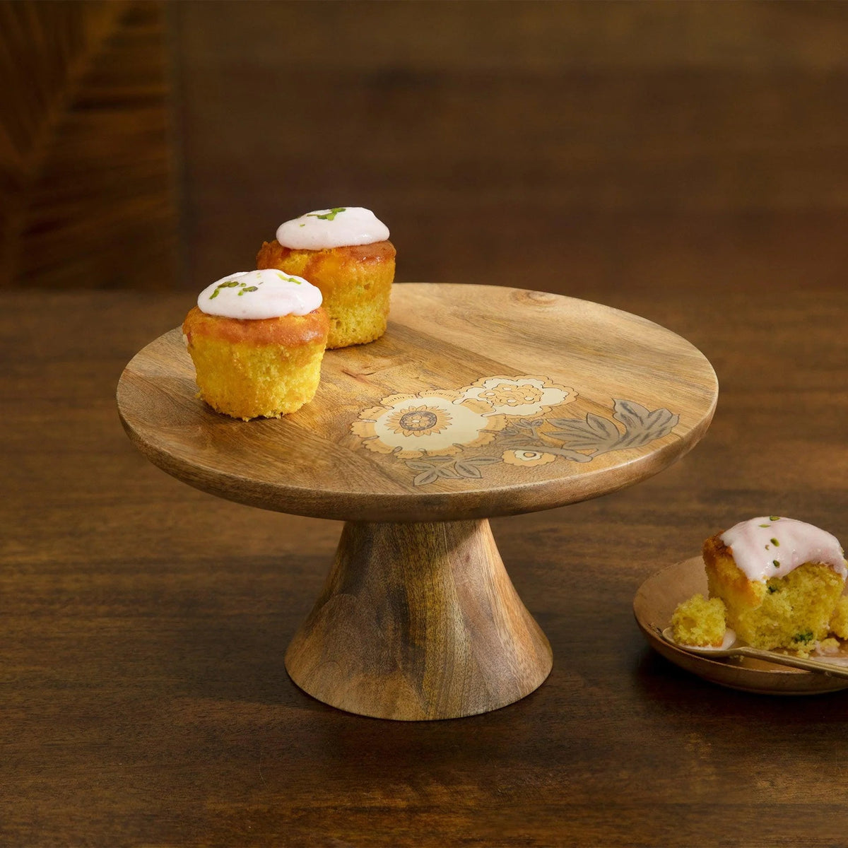 Fleur D'or Cake Stand with Base Tray| Roots Furniture