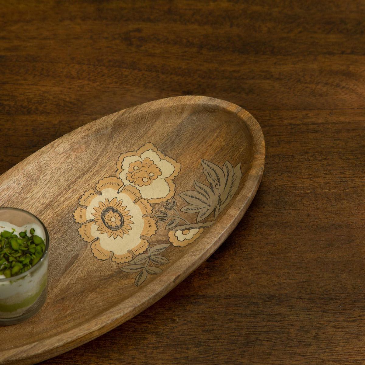 Fleur D'or Platter Large Tray| Roots Furniture